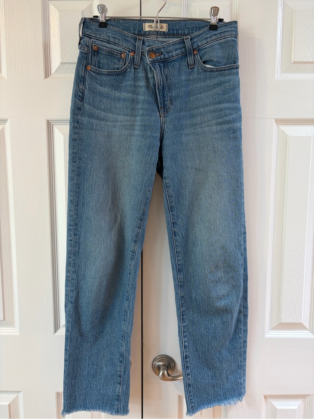 Madewell Blue Denim The Mid-Rise Perfect Vintage Jean Size 26